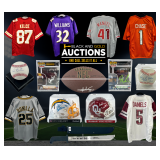 Autographed Sports Jerseys & More Auction - Round 3
