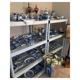 various types of Blue and White ware