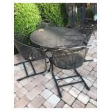 Woodard metal patio Furniture