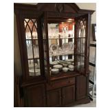 Beautiful lighted China Cabinet