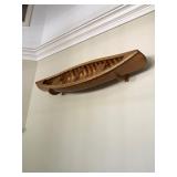 Salesman sample canoe.  FAMILY JUST PULLED THIS ITEM !!!!!!