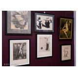 Large collection of art works