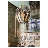 Brass air-balloon ornament 