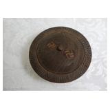 Vintage Hindu wooden box