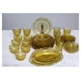 Depression glass set
