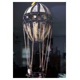 Brass hot air balloon