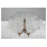 Depression glass platter