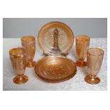 Depression glass set