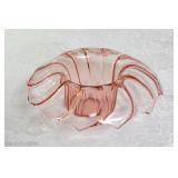 Depression glass vase 