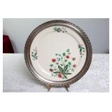 Sterling silver Lenox plate 