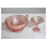 Depression glass Caprice 
