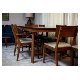 Mid Century walnut dinning set