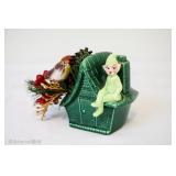 Mid century pixie xmas decor