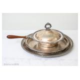 Silver plated food warmer
