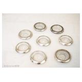 Sterling Silver vintage ashtrays