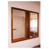 Mid century wall mirror
