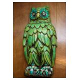 Chalkware wall owl