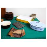 Danish casorole and ceramic pans