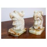 Mexican Onix bookends