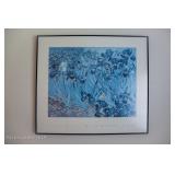 VanGogh print framed