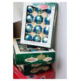 Mid Century Christmas ornaments 