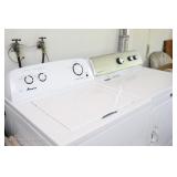 Amana washer and dryer
