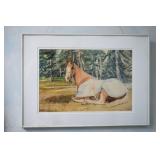 Signed watercolors art