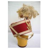 antique french marching military hat