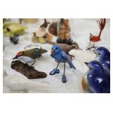 Collectible bird figurines 