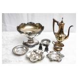Silver and plated serving ware