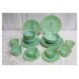 Depression glass Fire King dish ware