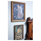 Large collection of wall art