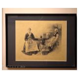 Charles Dana Gibson People of Dickens signed prints