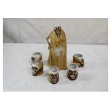 vintage poison sake set by shofu 