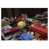 Tools and garden supplies