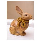 Antique Paper Mache Sitting Rabbit 