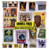 Amazing Vintage Trading Card and More Super Sale!