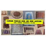 Vintage Persian Rugs and More Online Auction!