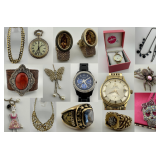 Christmas Jewelry Auction - Omega Watch, Gold, Vintage More!