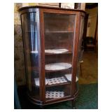 Curio Cabinet 58" H, by 36" L by 14" 3/4 W