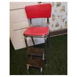 Vintage step stool Mid Century 