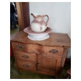 Antique Oak Commode Antique Oak Commode