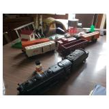 Lionel Train with metal tracks Lionel Train with metal tracks