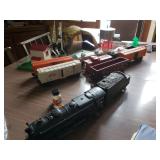 Lionel Train with metal tracks