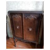  Antique ornate Cabinet