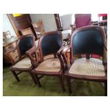 Antique Bank Chairs