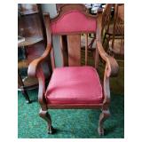 Antique statement chair