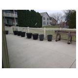 Very nice Grey  and Black/brown barrels with Dirt $18.00 each