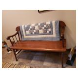 Wood Entry Bench $75.00