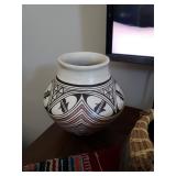 Hand painted vase